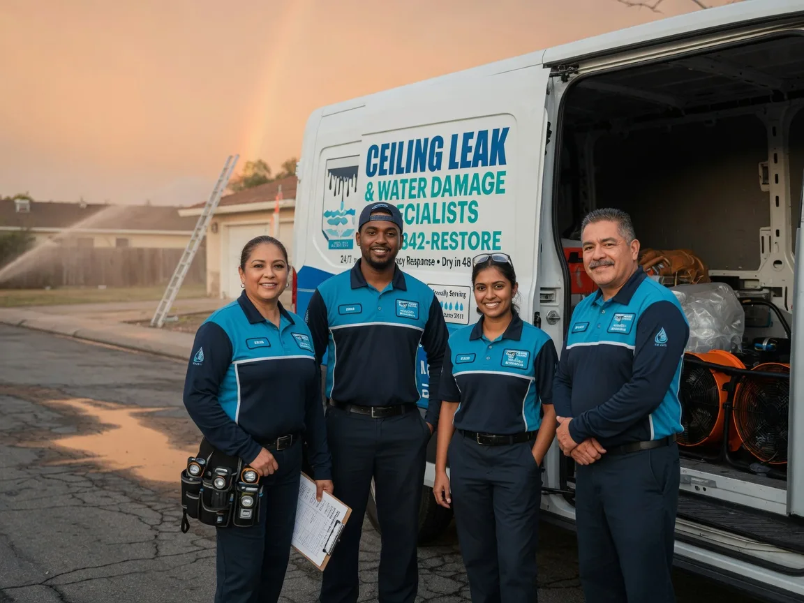 Ceiling Leak Cleanup company in Leonia, NJ